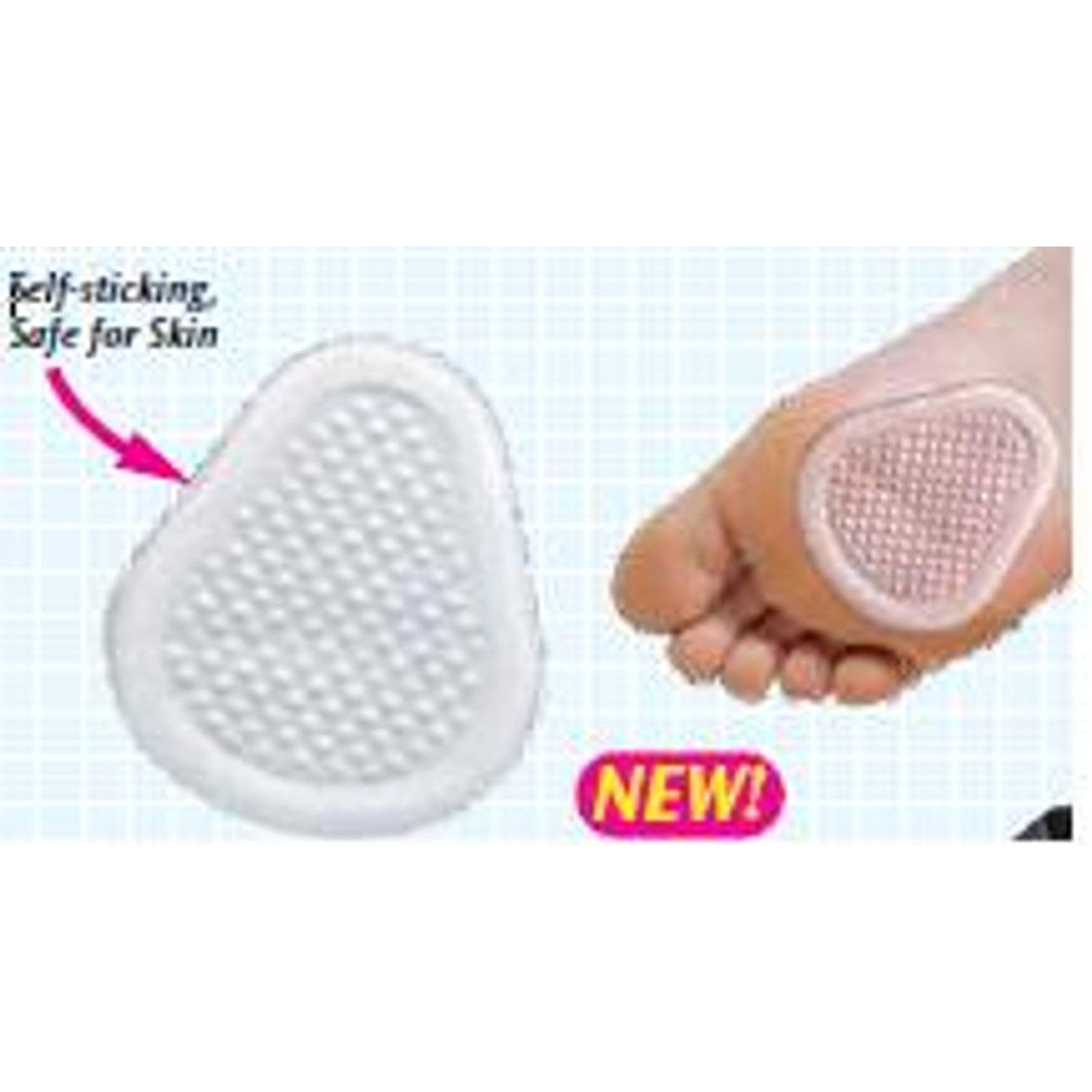 PediFix Pedi-GEL Ball-of-Foot Pad - 2 Per Pack by Pasteur Pharmacy