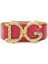Dolce & Gabbana Women Belt With Red Dg by Luosophy