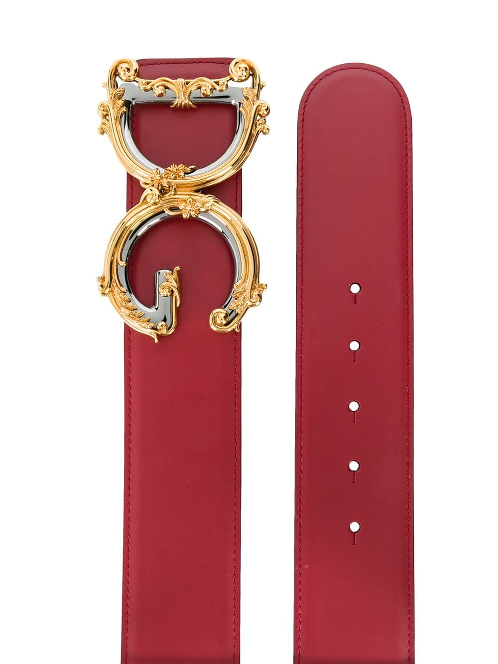 Dolce &amp; Gabbana Women Belt With Red Dg by Luosophy