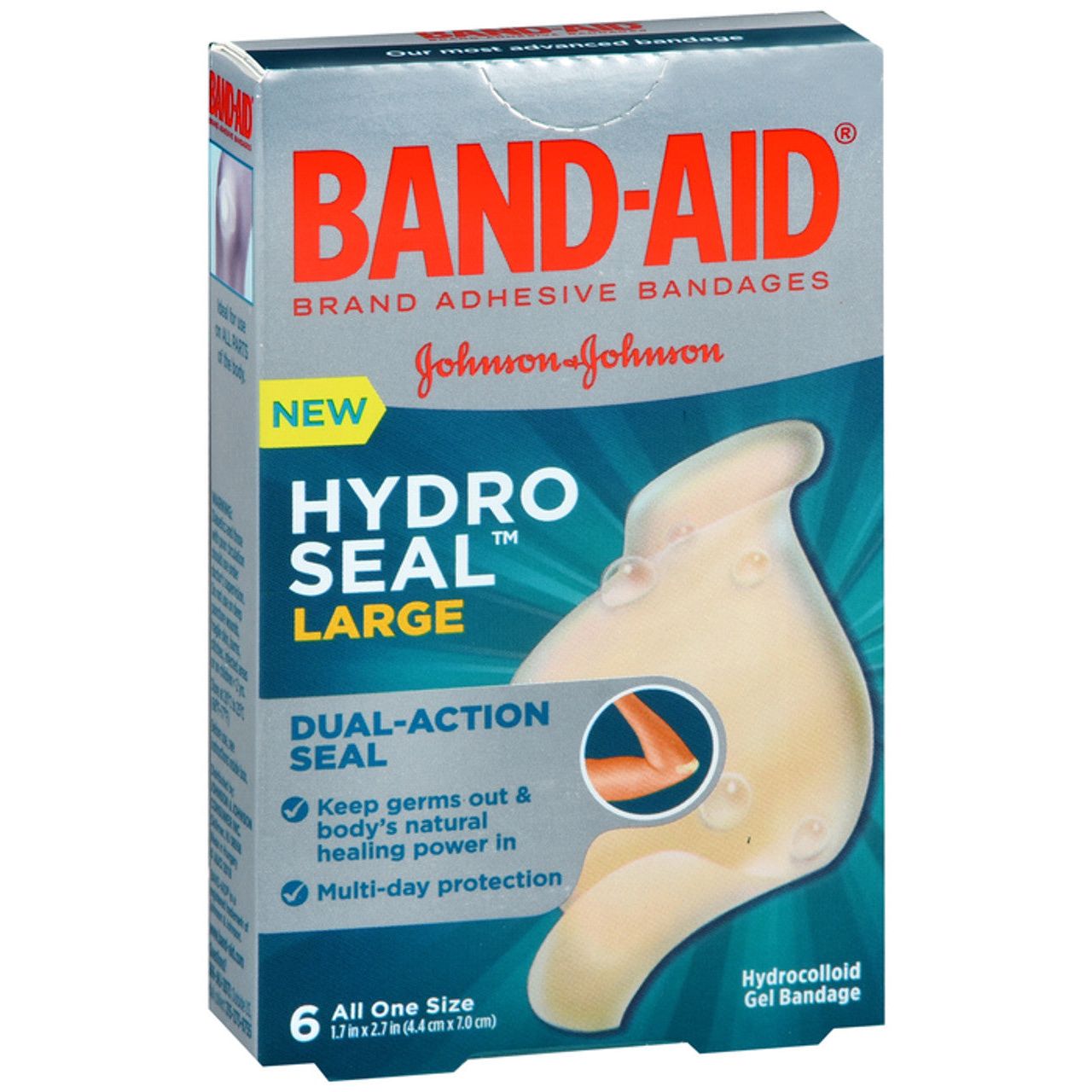 Band-Aid Brand Hydro Seal Large All Purpose Adhesive Bandages by Pasteur Pharmacy