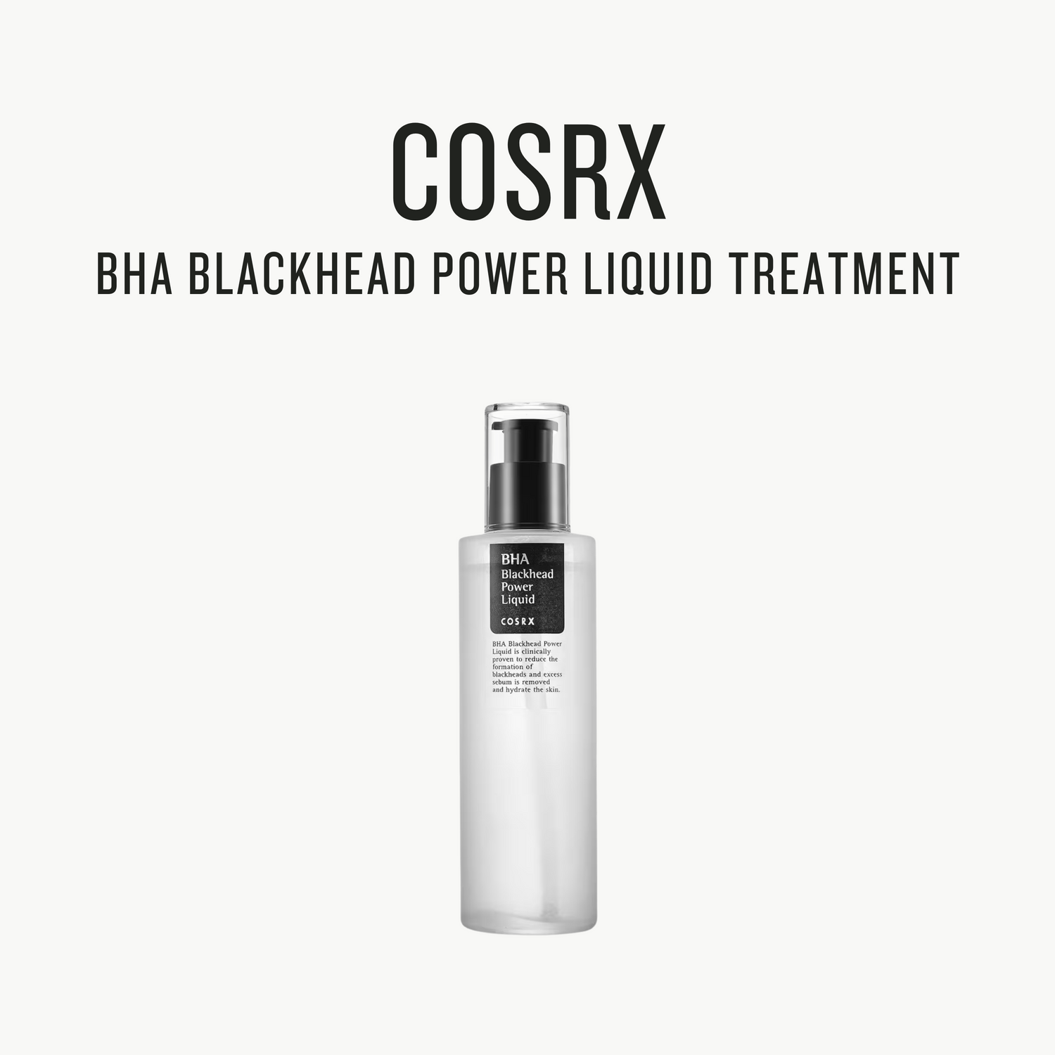 [ COSRX ] BHA Blackhead Power Liquid Treatment by Pi-Boo