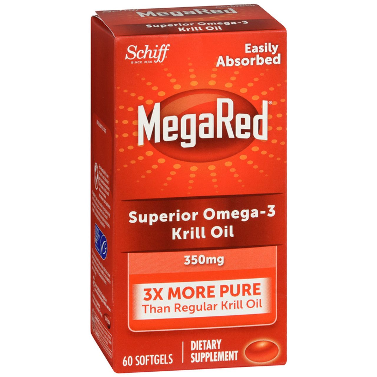 Schiff Mega Red Superior Omega 3 350 Mg Krill Oil by Pasteur Pharmacy
