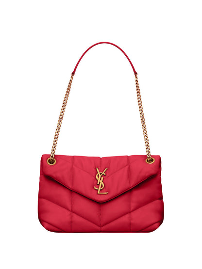 Saint Laurent Women Small Loulou Puffer Bag In Nappa Leather by Luosophy