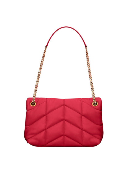 Saint Laurent Women Small Loulou Puffer Bag In Nappa Leather by Luosophy