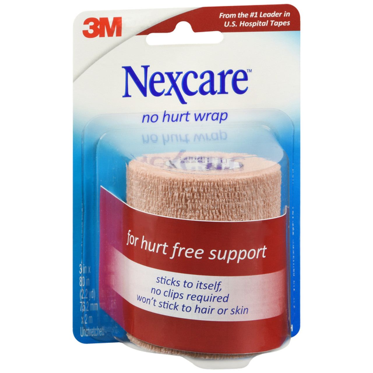Nexcare No Hurt Wrap, Unstretched, 3 Inch by Pasteur Pharmacy