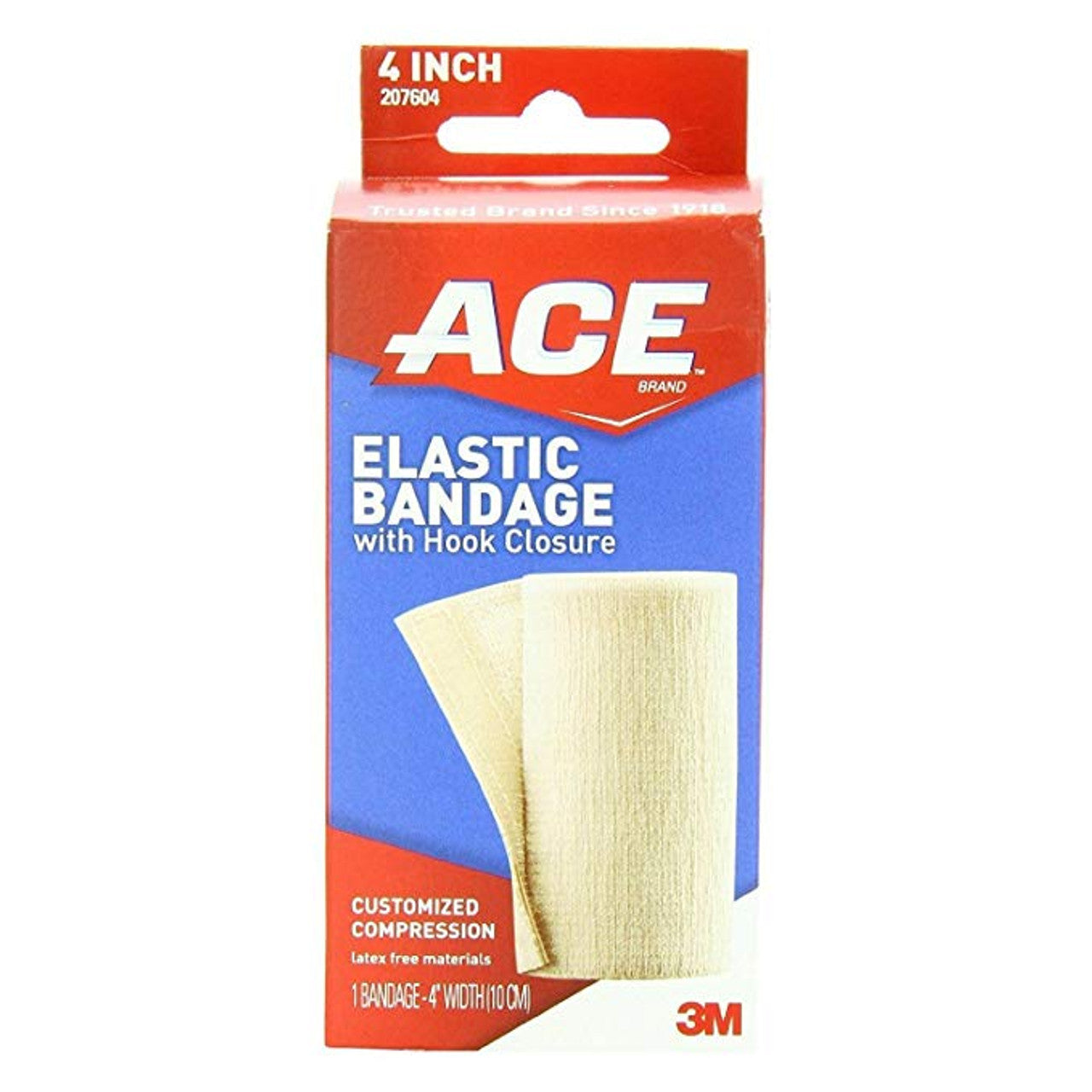 ACE Elastic Bandage, With Hook Closure, 4 Inch Width by Pasteur Pharmacy