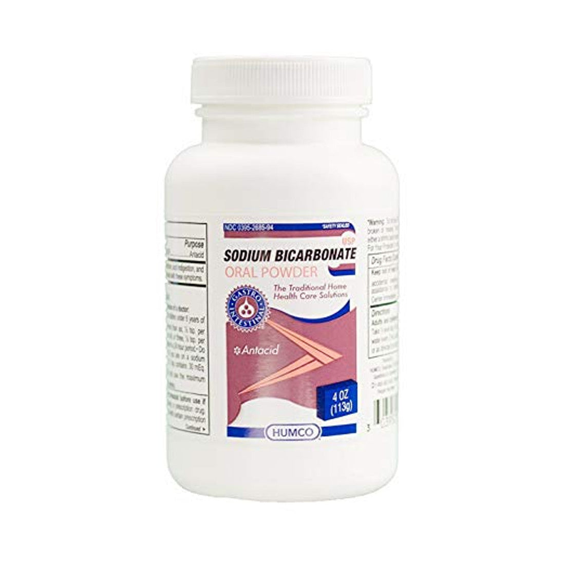 Humco Sodium Bicarbonate Powder 4 Oz 