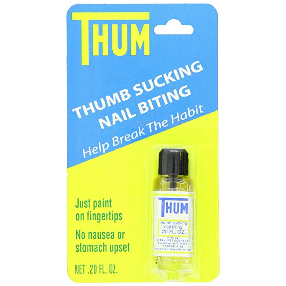 Thum Anti-Thumb Sucking &amp; Nail Biting Liquid, 0.2 Oz by Pasteur Pharmacy