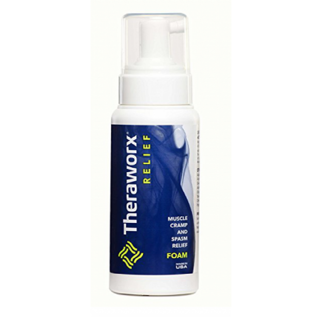 Theraworx® Relief for Muscle Cramps and Spasms – Fast-Acting Foam (7.1 fl oz) by Pasteur Pharmacy