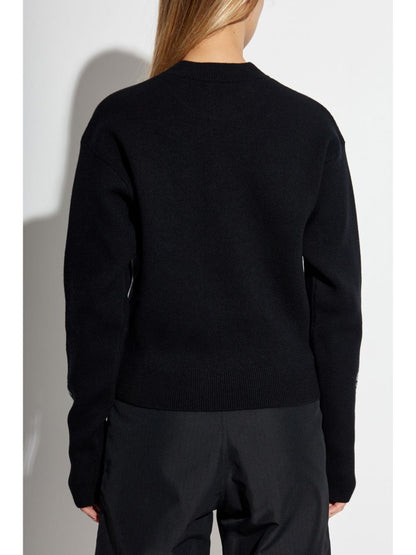 Balenciaga Women Wool Knitted Ski Crewneck by Luosophy