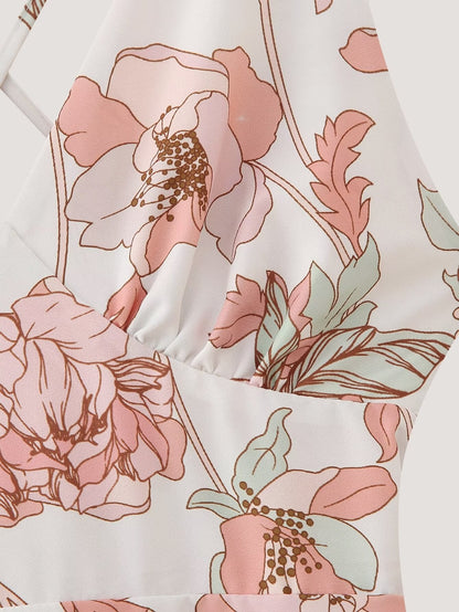 Summer Women Clothing Printed Asymmetric Tiered Dress by Ragazza
