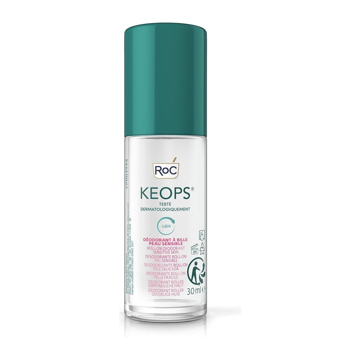 Roc Keops Sensitive Deodorant Roll-on 30ml / 1 Oz by Pasteur Pharmacy