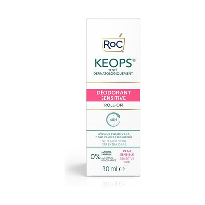 Roc Keops Sensitive Deodorant Roll-on 30ml / 1 Oz by Pasteur Pharmacy
