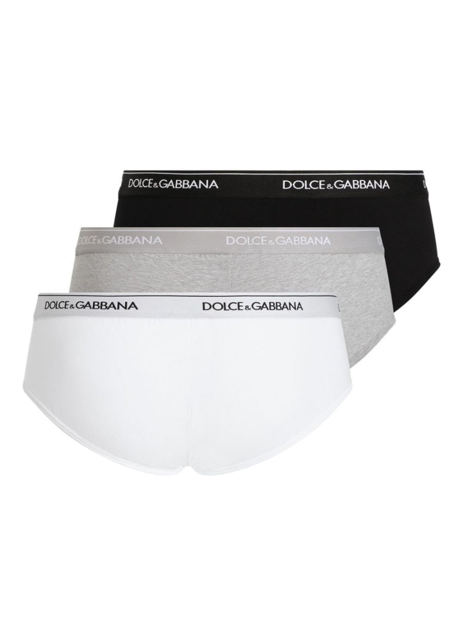 Dolce &amp; Gabbana Men 3-Pack Regular Fit Boxer Shorts by Luosophy