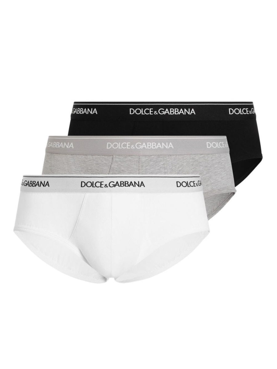 Dolce &amp; Gabbana Men 3-Pack Regular Fit Boxer Shorts by Luosophy