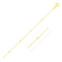 Bead Links Saturn Chain in 14k Yellow Gold (3.5mm) by Bids.com