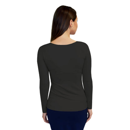Essential Round-Neck Layering Top - Long Sleeve by Kosher Casual USA