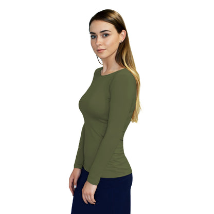 Essential Round-Neck Layering Top - Long Sleeve by Kosher Casual USA