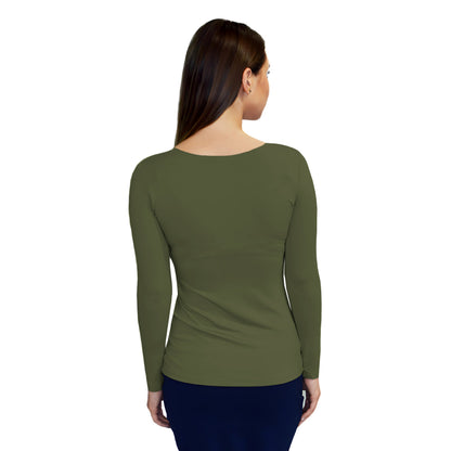 Essential Round-Neck Layering Top - Long Sleeve by Kosher Casual USA