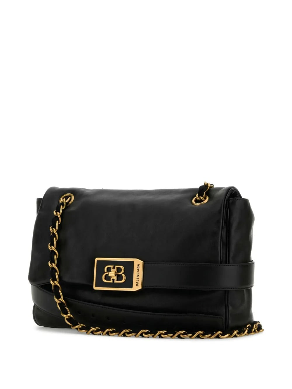 Balenciaga Women Modu Medium Flap Bag With Chain by Luosophy