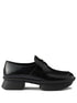 Prada Women Equal Brushed Leather Loafers by Luosophy
