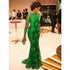 Arrival Women Clothing Long Sleeve See through Lace Dress Mopping Evening Dress by Ragazza