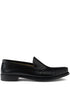 Prada women brushed fumé leather loafers - DestGlow