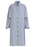 Bottega Veneta Women Light Cotton Striped Dress by Luosophy
