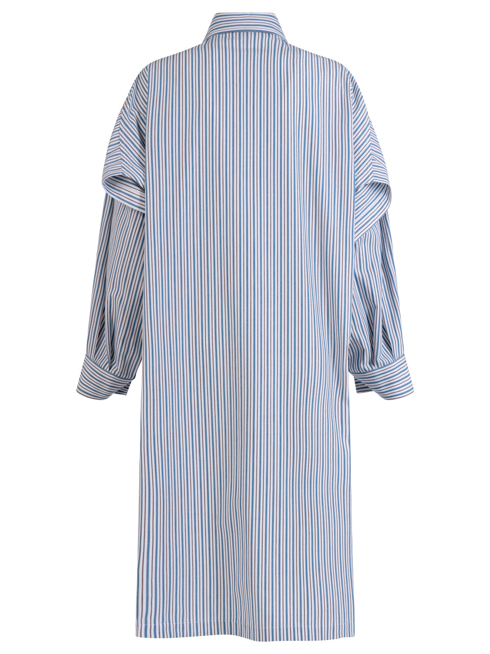 Bottega Veneta Women Light Cotton Striped Dress by Luosophy