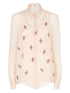Fendi Women Silk Georgette Top by Luosophy