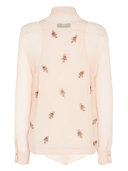 Fendi Women Silk Georgette Top by Luosophy