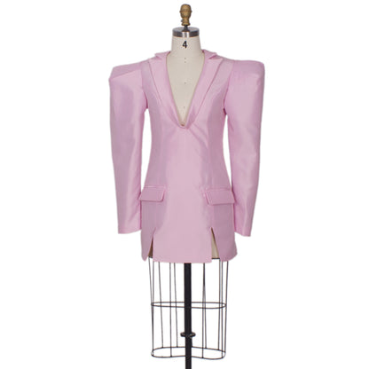 Women Clothing New Spring Fashion V-neck Niche Blazer for Women by Ragazza