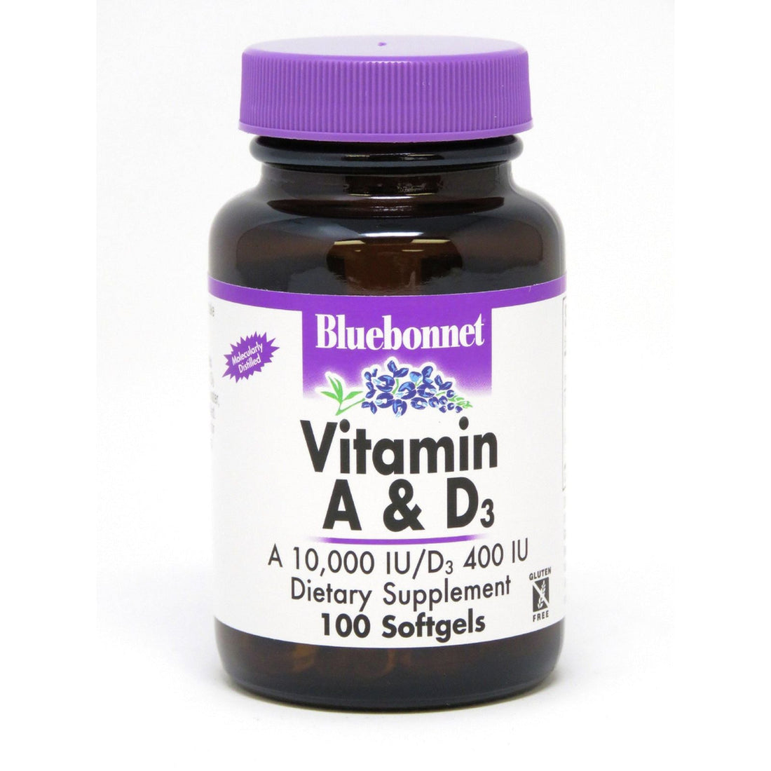 Bluebonnet Vitamin A&amp;D 3000 Mcg/10 Mcg 100 Softgel by Pasteur Pharmacy