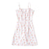 Pastoral Floral Slip Dress Dress Women Wooden Ear Slim Fit Slimming A line Mini Dress by Ragazza