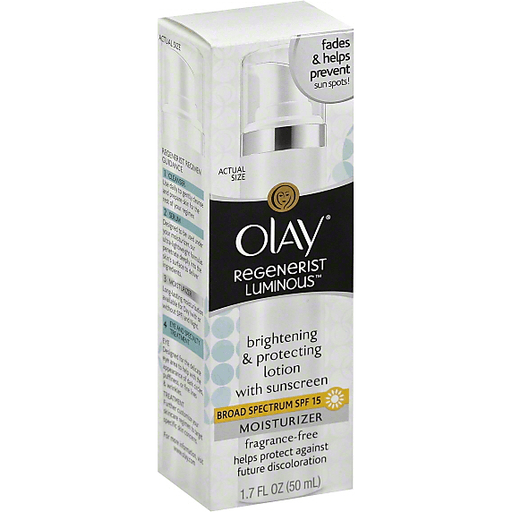 Olay Regenerist Luminous Moisturizer, Fragrance Free, Broad Spectrum Spf 15 by Pasteur Pharmacy