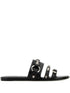 Balenciaga Women City Flat Mule In Arena Lambskin by Luosophy