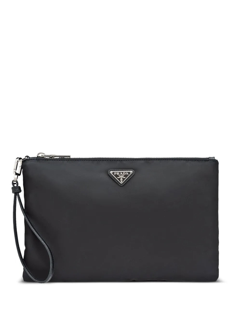 Prada Men Re-Nylon And Saffiano Leather Pouch by Luosophy