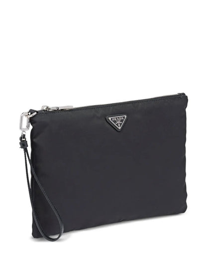 Prada Men Re-Nylon And Saffiano Leather Pouch by Luosophy