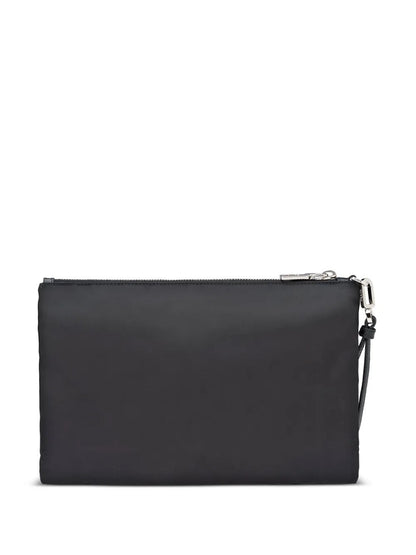 Prada Men Re-Nylon And Saffiano Leather Pouch by Luosophy