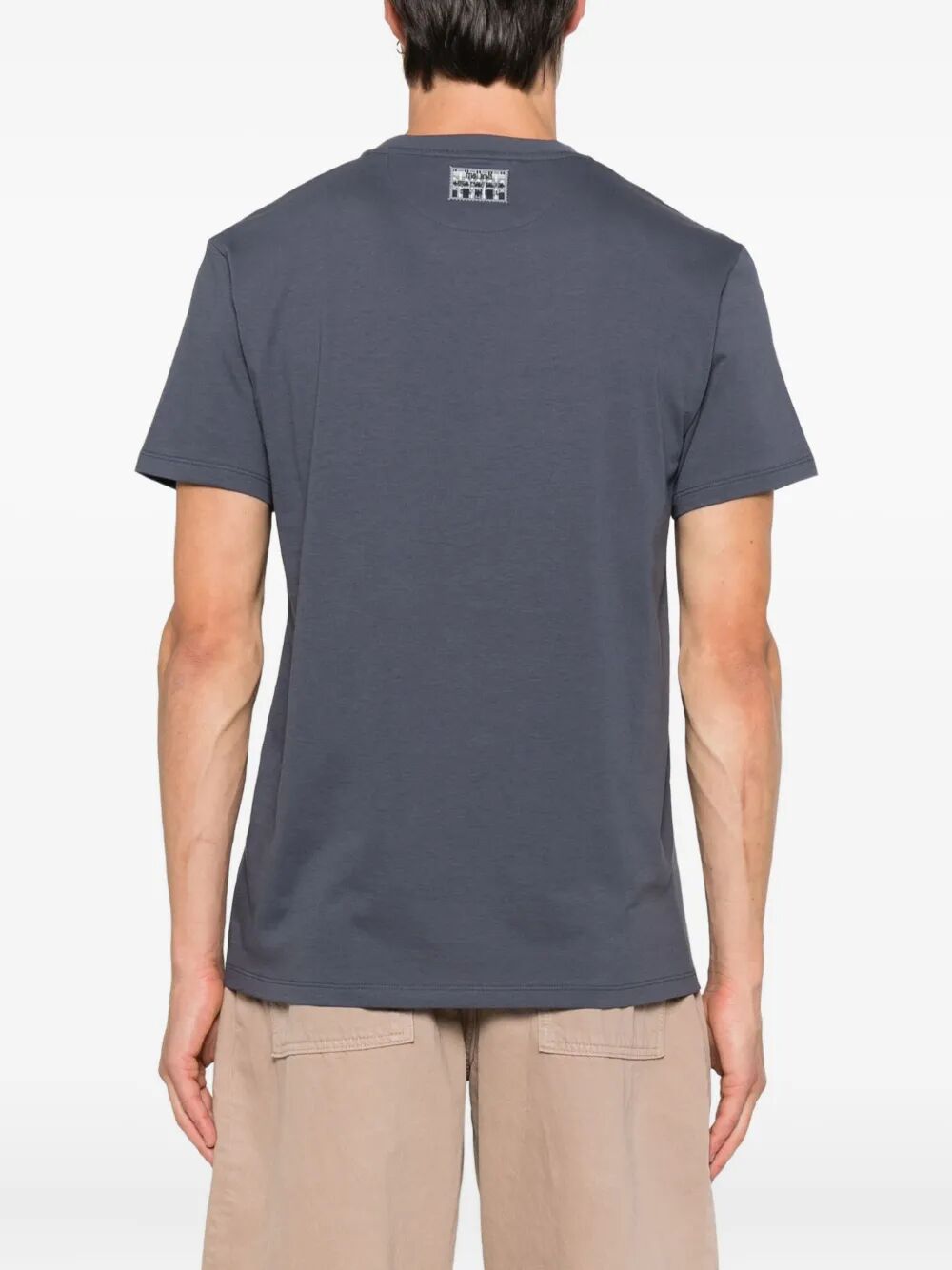 Fendi Men Ff Postcards Logo Print Cotton T-Shirt by Luosophy