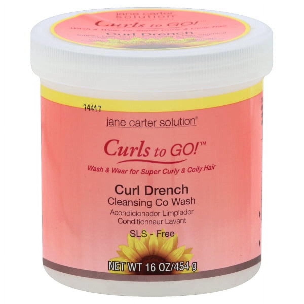 Jane Carter Solution Curls To Go! Curl Drench Cleansing Co Wash - 16 Oz by Pasteur Pharmacy
