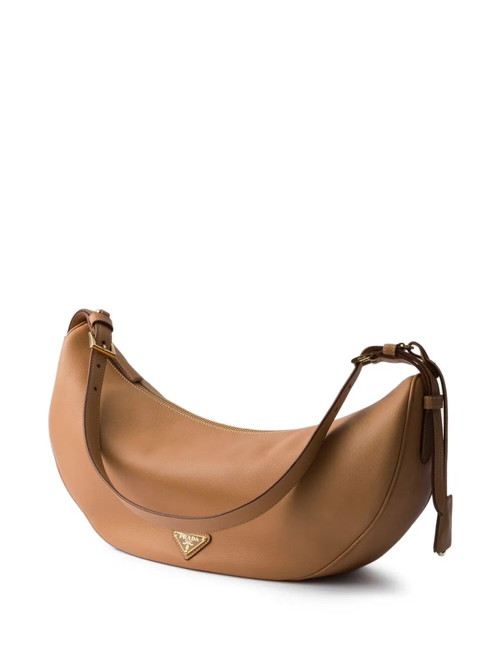 Prada Women Prada Demi-Lune Large Leather Shoulder Bag by Luosophy