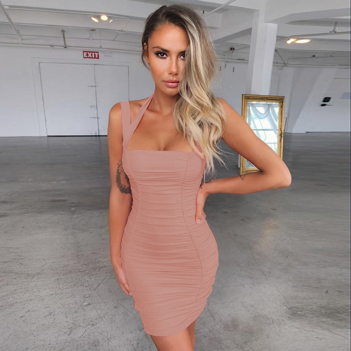Ebaysmt Women Clothing Sexy Backless Halter Hip Dress by Ragazza
