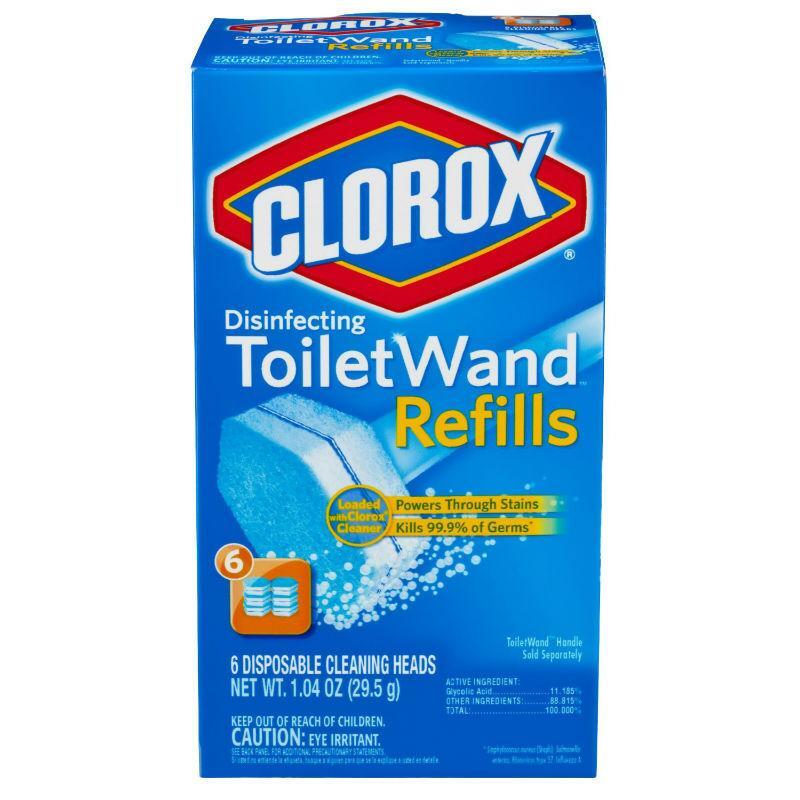 Clorox ToiletWand Disinfecting Refills Disposable Wand Heads by Pasteur Pharmacy