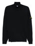 Stone Island Men Ribbed Wool Turtleneck Sweater by Luosophy