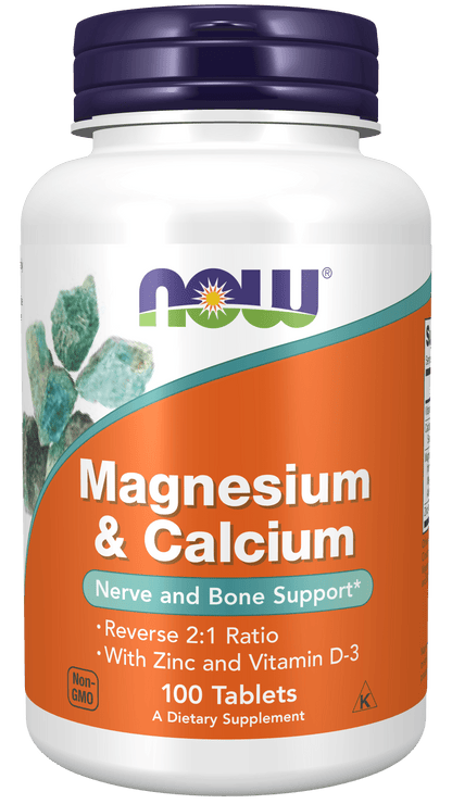 Magnesium &amp; Calcium 2:1 Ratio by Country Life Natural Foods