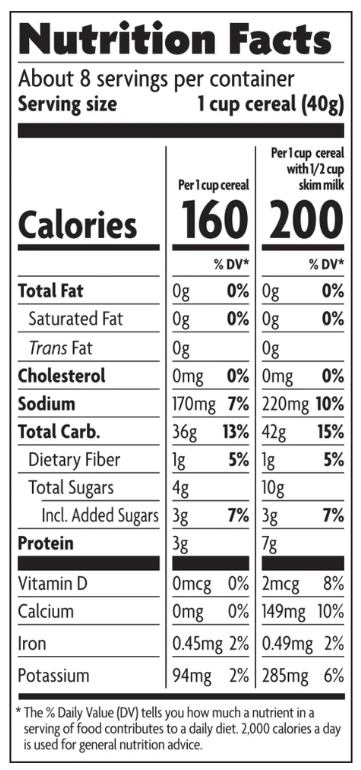 Cereal, Corn Flakes, Organic by Country Life Natural Foods