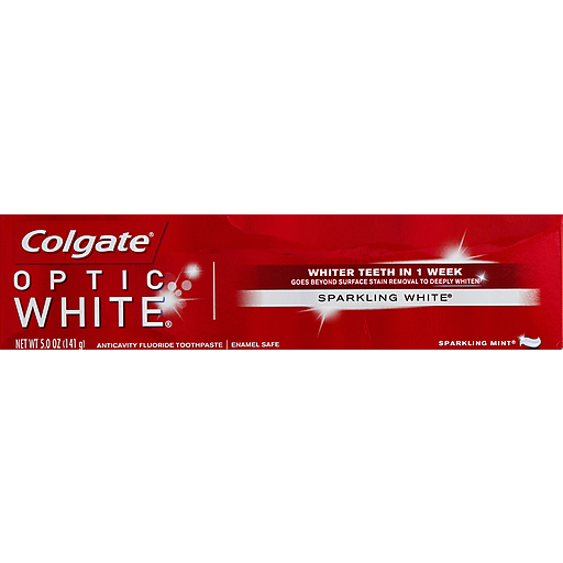 Colgate Optic White Toothpaste - Sparkling Mint Paste by Pasteur Pharmacy