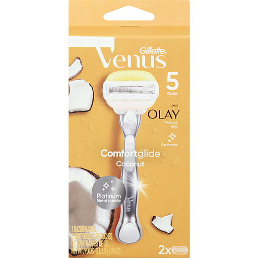 Gillette Venus ComfortGlide Plus Olay Coconut Women&