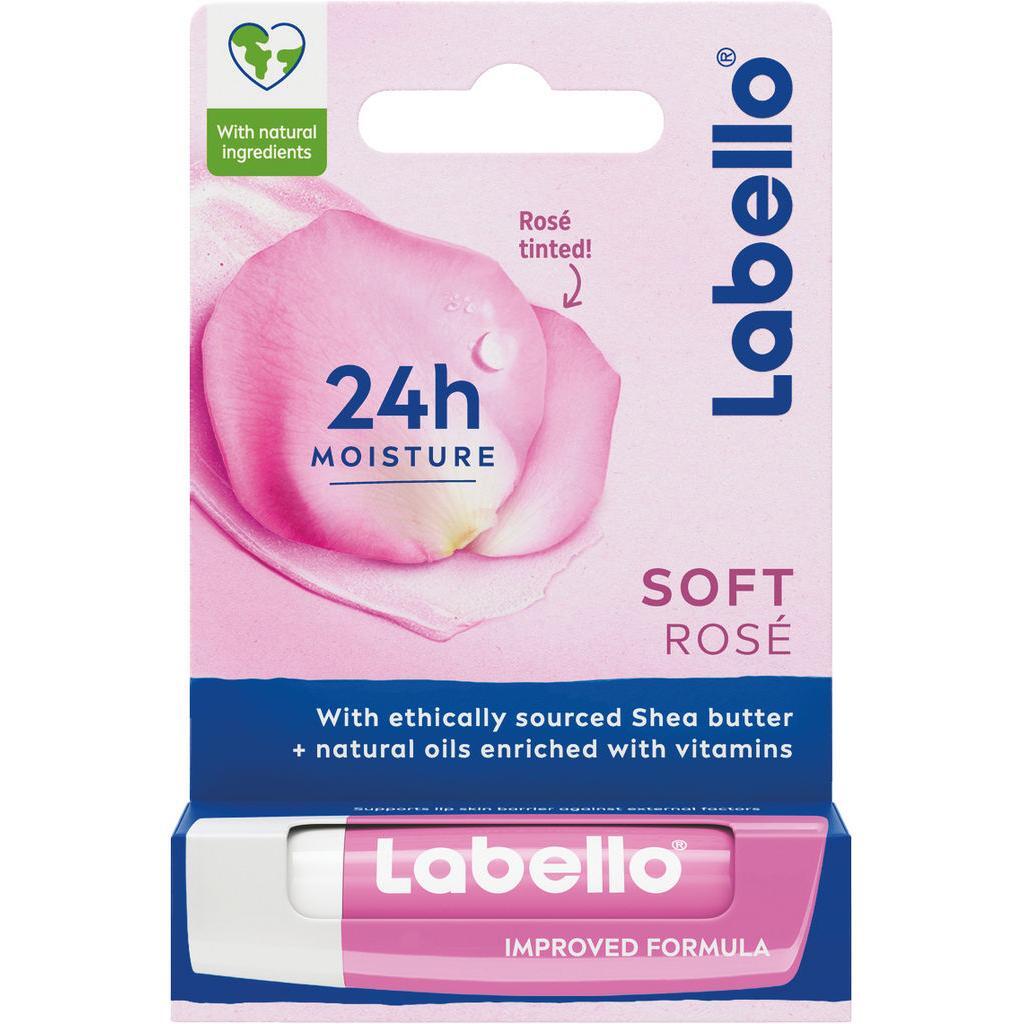 Labello Soft Rose Tónovací Balzam Na Pery 